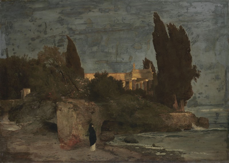 Villa by the Sea, version I – Arnold Böclin